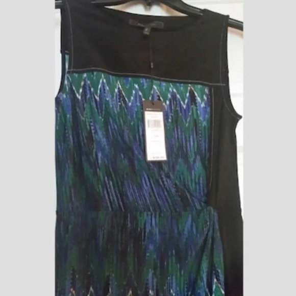 BCBG Max Azria  Chevron Print Shift Dress Sz XXS - Picture 2 of 4